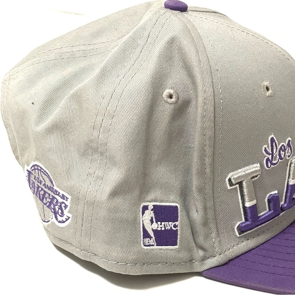 Los Angeles Lakers Hat SnapBack New Era - Picture 5 of 14